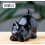 Obsidiaan kattensculptuur zwart 3 cm 1