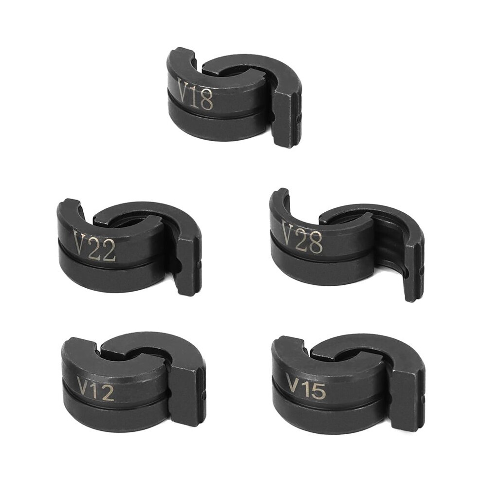 5 Pieces Press V Contour, V12/15/18/22/28 Mm Contour For Crimping Pliers Copper Pipe 6031501834393