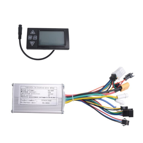 24V/36V/48V S861 LCD Ebike Display Dashboard+36V 350W Sine Wave Controller pour VéLo éLectrique BLDC Controller(6PIN)