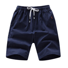 Mens Shorts Clearance, Summer Cotton Shorts Casual Thin and Breathable Shorts Blue M