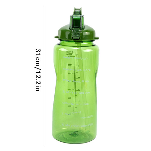 MOQIN2200ML Μπουκάλι νερού για υπαίθριες αθλητικές δραστηριότητες, χωρίς BPA, κανάτα 1