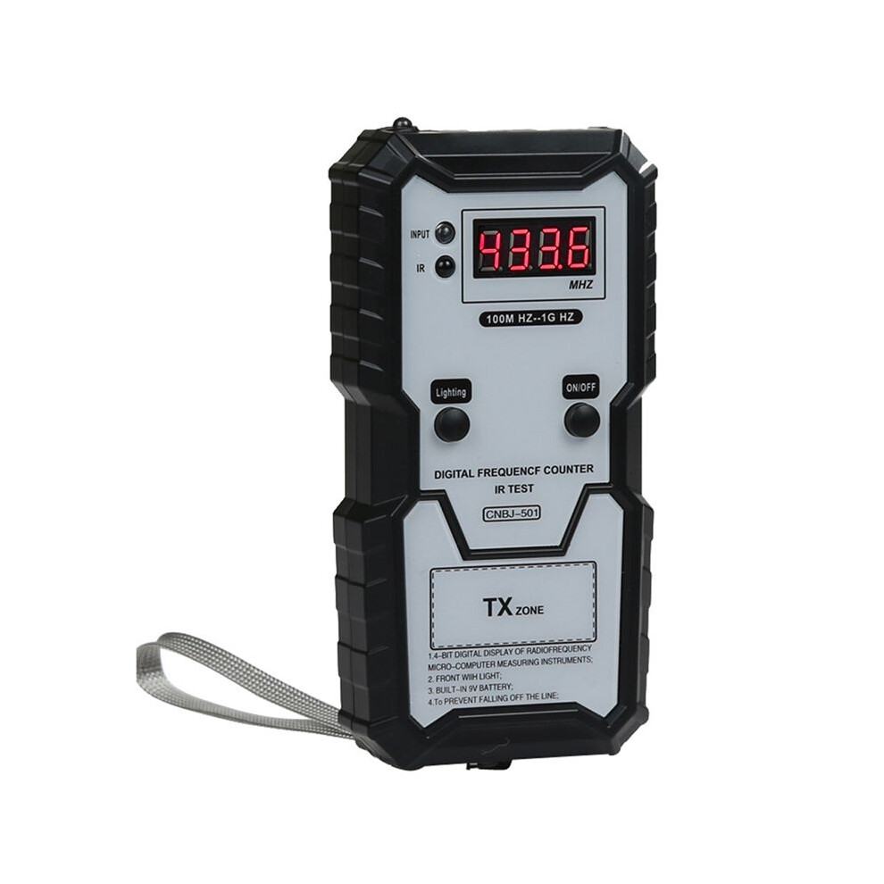Car Keys Infrared Frequency Tester 100M-1Ghz 4-Bit Digital Electronic Ir Frequence Counter Tester With Illumination 4713844546752