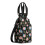 Μονωμένη τσάντα μπουκαλιών νερού crossbody – 40oz, με floral σχέδιο 1
