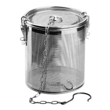 Infuseur à thé en acier inoxydable avec chaînette - 1,3 L