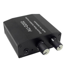 AUG202 Audio Mixer Distributeur DC5-18V Ground Noise Lsolatioh Versterker Dual Channel 2 in 2 Out Versterker