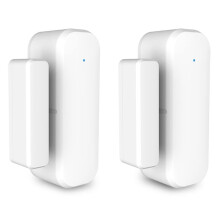 2Pairs Door Sensor, WiFi Window Door Sensor Alarm, Contact Sensor for Home Security, Home Automation