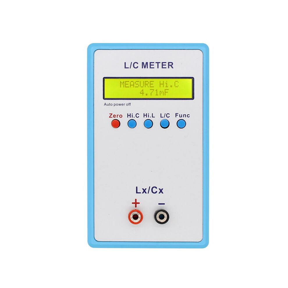 Lc-200A Handheld Inductor&Capacitor Digital Lcd Capacitance Inductance Meter Lc Meter 1Pf-100Mf 1Uh-100H 6031002546917