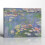 Εκτύπωση σε καμβά με κρίνους, Τέχνη τοίχου εμπνευσμένη από τον Μονέ με νούφαρα, 1