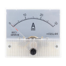 85C1- 30A Voltmeter Pointer Analog Ammeter Panel Meter
