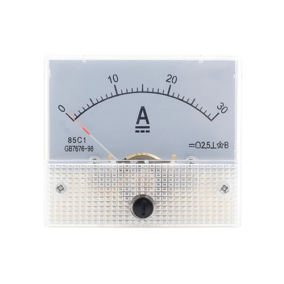 85C1- 30A Voltmeter Pointer Analog Ammeter Panel Meter 4712490023037