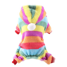 Maglioncino per cani di piccola taglia in pile corallo unisex, confezione da 1