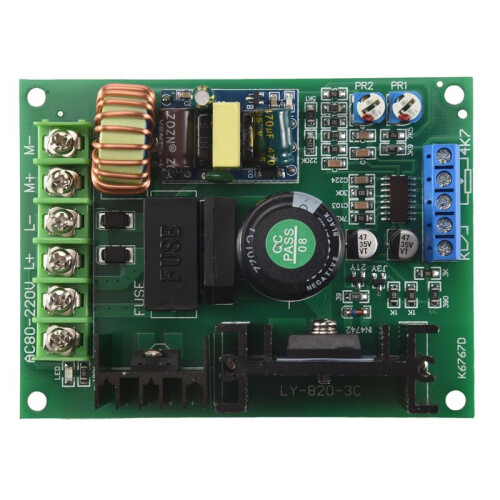 LY-820 PWM 110V220V  Permanent Magnet Motor Governor Drive Module Controller Board