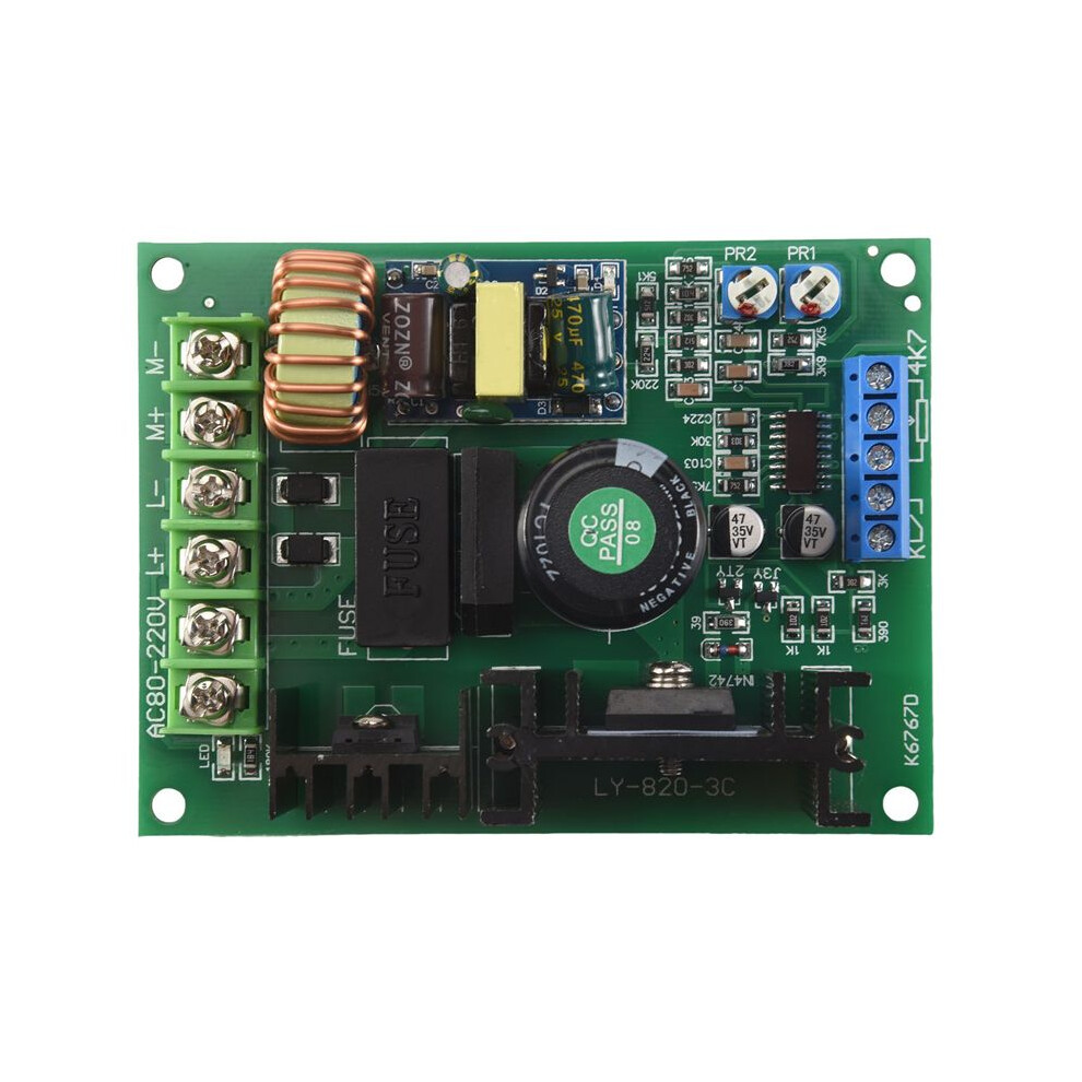 Ly-820 Pwm 110V220v Permanent Magnet Motor Governor Drive Module Controller Board 4714158460642