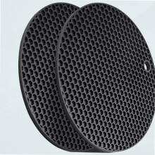 2-Pack Silicone Trivets – Heat-Resistant & Non-Slip