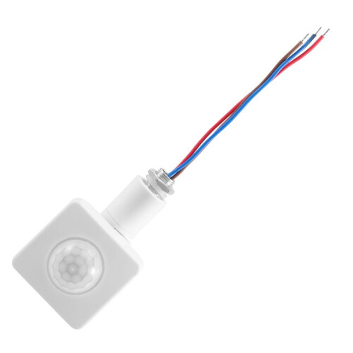 220V  Human Body Infrared Sensor Infrared Body Sensor  LED Flood Light PIR Motion Sensor Adjustable White