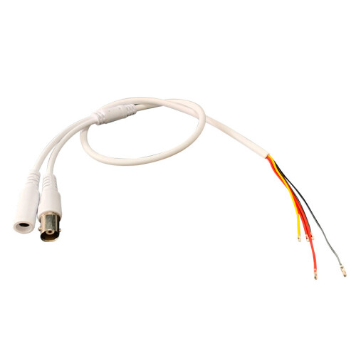 Monitor Analog Five-Core Cable Video Power Cable 5-Core Waterproof Cable BNC Camera  Light Lamp Board Tail Cable