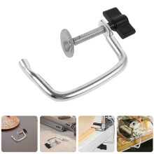 Pasta Machine Holding Clip 2Pcs Manual Operation Iron Alloy PP Material for Home Cooks and Kitchen Use