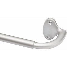 Verdunkelnde Gardinenstange – 88" bis 120", Nickel