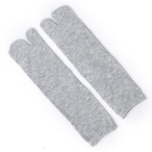Lot de 3 paires de sandales japonaises kimono pour homme et femme, tongs Ă bout fendu, chaussettes Tabi ninja