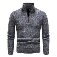 Winter Jackets For Men Fashion Winter Sweater Casual Pullover Hooded Fleece Jacket on Clearance