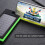 Solcellepanel 8000mAh hurtiglading dobbel utgang 2
