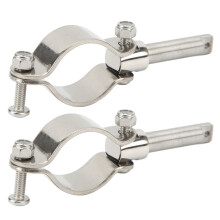 1 paar roeidolhouders voor zijmontage, binnendiameter 1 3/8 inch tot 1 3/4 inch, klembevestiging voor roeidolhouders