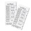 Quick Gauge Ruler for Knitting and Crochet, Precise Stitch Measurement Tool, 2-Pack 1