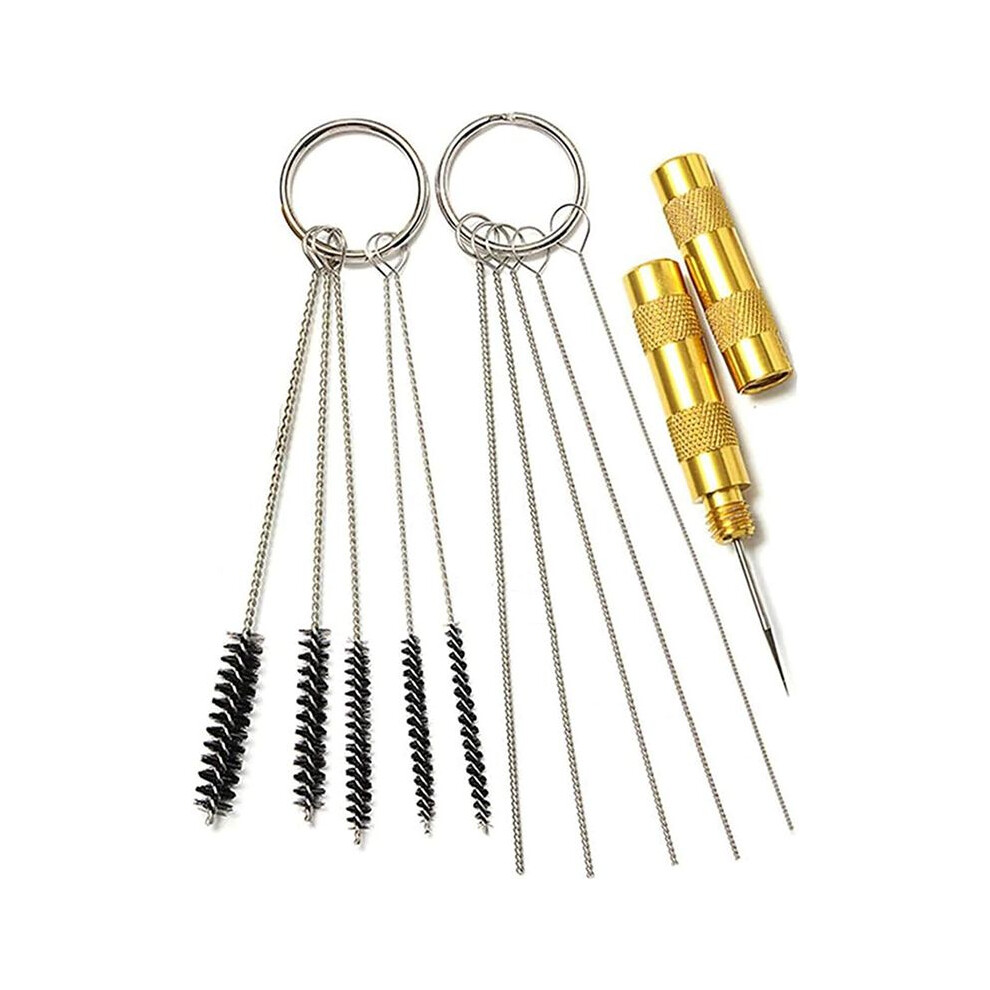 Airbrush Cleaning Kit Sprayer Cleaning Repair Tool Kit 5 Pcs Cleaning Needles, 5 Pcs Cleaning Brushes & 1 Wash Needle 4711672689399