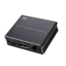 8K DP 1.4 Bi-Direction Converter 2X1/1X2 Support 4K@120Hz 8K@30Hz for Multiple Display