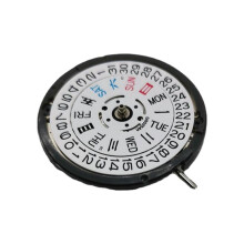 Movimiento de Reloj NH36A/NH36 Movimiento MecáNico AutomáTico de Alta PrecisióN con Calendario Doble y Tres Agujas en Lugar de 7S36