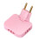 EU Plug 180 Degree Rotatable Converter 3-1 EU to US Extension Plug Multi-Plug Wireless Outlet Adapter Socket 1