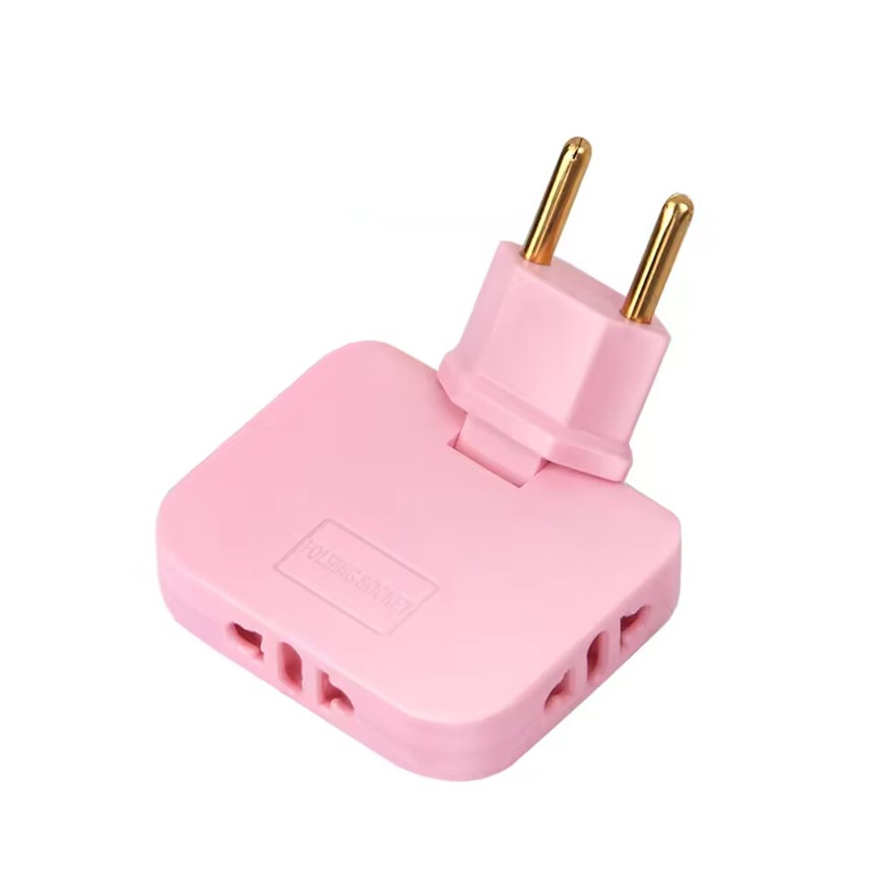 Eu Plug 180 Degree Rotatable Converter 3-1 Eu To Us Extension Plug Multi-Plug Wireless Outlet Adapter Socket 4712133638529