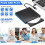 USB Portable External CD/DVD Drive – Tray-Loading, High-Speed Read/Write for Windows & Mac OS 2