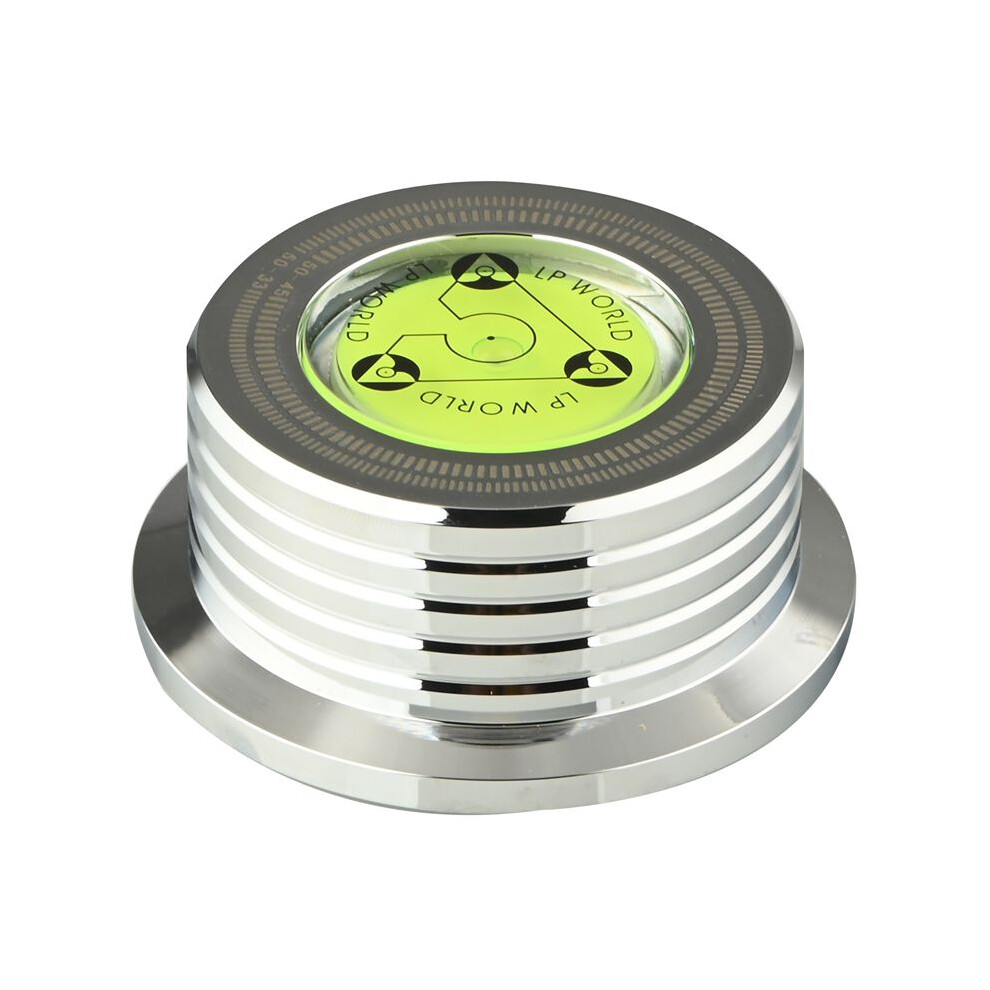 Aluminum Vinyl Record Weight Hifi 50Hz Lp Disc Stabilizer Turntable Vinyl Aluminum Alloy Weight Clamp Silver 4713206255223