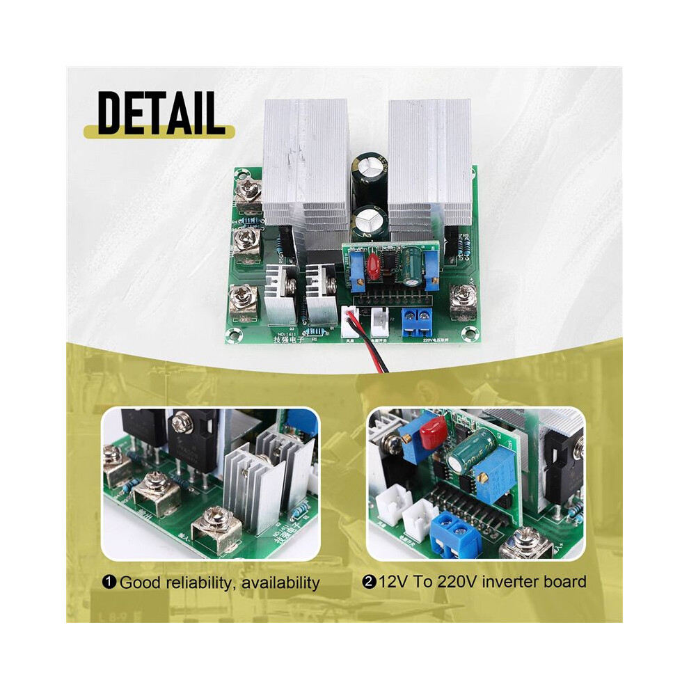 50Hz Inverter 12V To 220V Sine Wave Inverter Driver Board 500W With Voltage Regulator 4713191118930