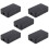 5pcs Waterproof Plastic Electric Project Case Junction Box 55x35x15mm 1