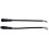 8 Pin M/F Plug Waterproof Connector Cable Black 1