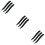 9Pcs Black Staple Remover Labor Saving Handheld 9