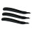 9Pcs Black Staple Remover Labor Saving Handheld 11