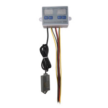 XK-W1099 Dual Digital Thermostat Humidistat Egg Incubator Temperature Humidity Controller Regulator Thermometer Hygrometer 110V-220V