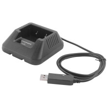 Walkie Talkie Akku LadegeräT USB Laden Kabel Ersatz für UV-5R UV-5RE DM-5R Zwei Wege FunkgeräT