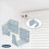 4Pcs Blinds Center Support Bracket for Window Blinds Faux Horizontal Blinds 3