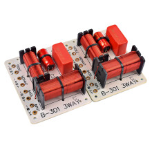 2 StüCke 150W 3 Wege Audio Lautsprecher ÜBerkreuzung HöHen + MitteltöNer + Bass ÜBerkreuzung Lautsprecher Filter Frequenz Teiler 1000 5000 Hz