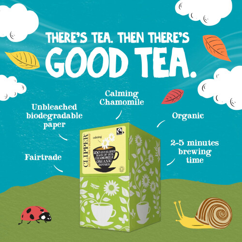 Clipper Fairtrade Organic Infusion Chamomile 250 Envelopes 1