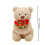 Teddy Bear Plush Toy with Red Rose, Romantic Gift for 4