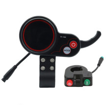 TF-100 Display Dashboard+ Button Scooter 6Pin Skateboard VelocíMetro para M4 Electric Scooter Parts