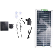 Pompe à Eau Solaire 50W 800L/H DC12V Pompe de Fontaine à Eau Solaire pour Pompe D'Irrigation de Fontaine à Eau de Jardin Familial