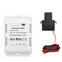 Tuya WiFi Intelligent Bidirectional Enfas EnergimäTare Solar System Power Production Consumtion Monitoring Meter