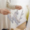 Étendoir à linge pliable avec 20 pinces rotatives, gris 5