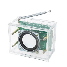 RDA5807 87MHZ-108MHZ FM Radio DIY Kit FM Electronic DIY Circuit Parts LED Digital Display with Indicator Soldering Kits